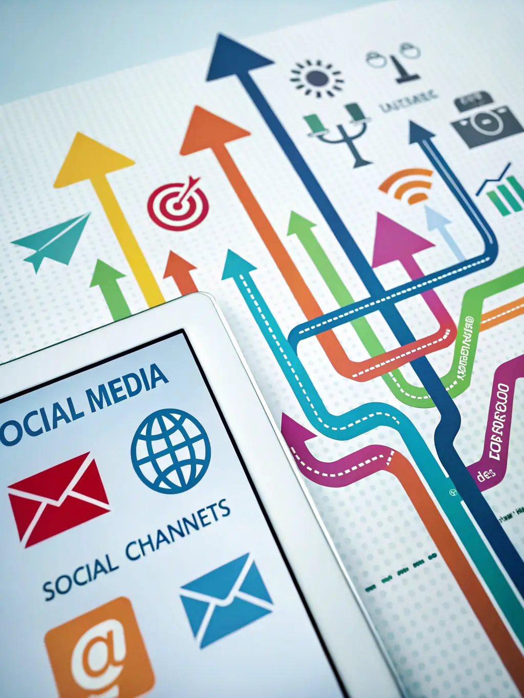 A visual representation of Albor's tailored marketing strategy process, showing how they customize solutions for each event planning client.